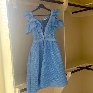 Maje blue dress